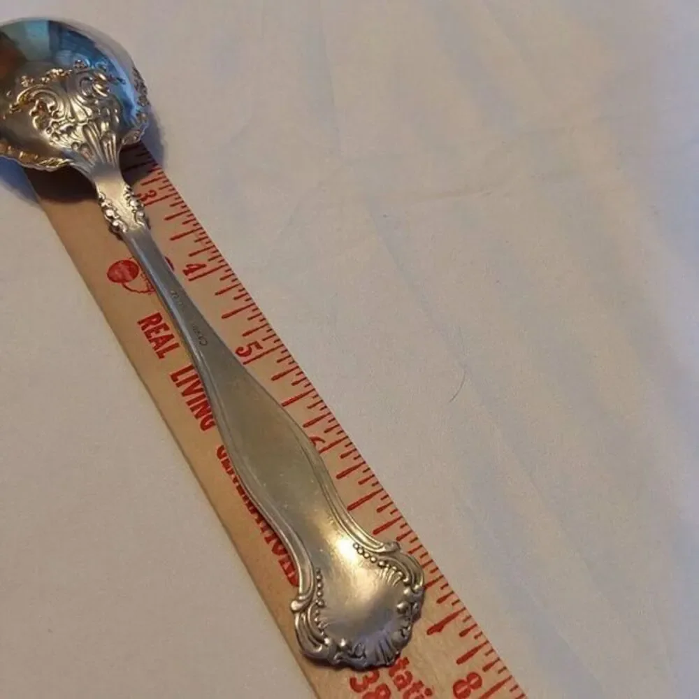 Silverplate International 1847 Rogers‎ Bros AVON PRESERVE  SPOON  7 1/2